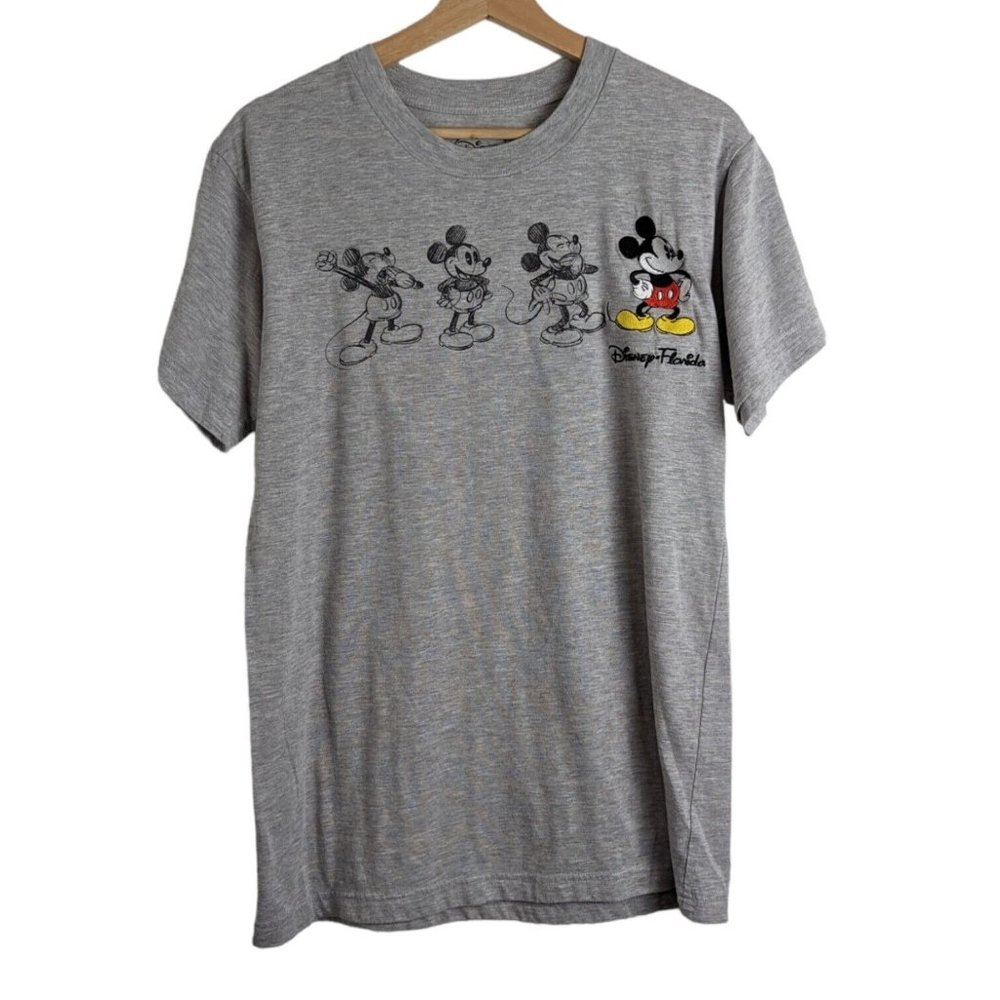 Disney Mickey Mouse Embroidered T-Shirt Size Unisex Small